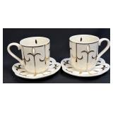 (A) Partylite Tea for Two Cup and Saucer Votive