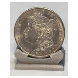 Silver 1880-S Morgan Dollar High Grade BU