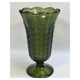 (A) Vintage E.O.BRODY CO Large Green Glass Flower