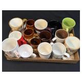 (B) Several Assorted Coffee Mugs As Pictured