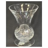 (A) Vintage Mikasa Crystal Vase With Original