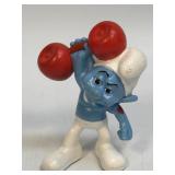 Hefty Smurf 2011 Peyo 3" McDonalds Figure/Cake