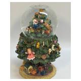 (A) Musical Christmas Tree Snow Globe ***Music