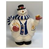 (A) 2000 Ceramic Tammany Devine Christmas Snowman