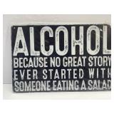 (A) Metal 8ï¿½ x 12ï¿½ Sign as Pictured