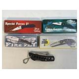 5 Assorted Knives As Pictured GREAT STOCKING