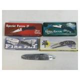 5 Assorted Knives As Pictured GREAT STOCKING