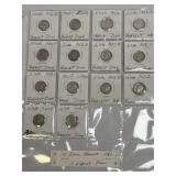 14 Silver Roosevelt 10ï¿½ As Pictured