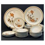 (B) Vintage Highland Florals Collection Stoneware