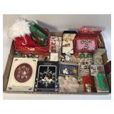 41 Pcs Christmas Items Including New Ornaments,