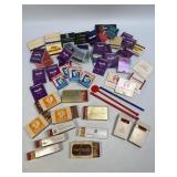 (A)Several Assorted Advertising Match Books, Boxes