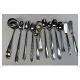 (A)Several Assorted Stainless Utensils As Pictured