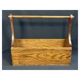 Vintage Handmade Wooden Toolbox