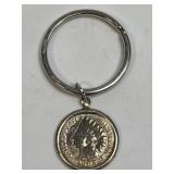 1903 Indian Head Penny (Mercury Dipped) On Key