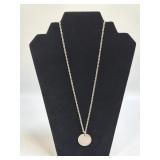 1944 Silver Florin Coin 22ï¿½ Sterling Silver Chain