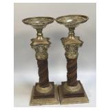 (C) set of 2 Vintage American Made Decorative