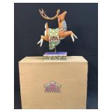 (B) Jim Shore Heartwood Creek Reindeer ï¿½Dash