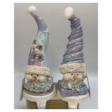 (A) Home Interior SNOW MAN & SNOW WOMAN HIS HERS