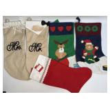 (A) 5 Assorted Stockings As Pictured (Mr Needs