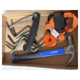(D) Assorted Lot As Pictured Including Hammer,