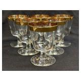 (L) SET OF 6 ANTIQUE TIFFIN OPTIC