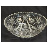 (L) Anchor Hocking Star of David Serving Bowl