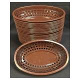 (M) 24Pcs Classic Food Basket, Eusoar 9.4" x 5.9"