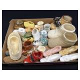 (L) Several Assorted Miniature Shoes