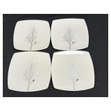 (L) Set of 4 222 Fifth Winter Cardinal White