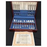 (K) Rogers & Bros Silverplate In Case