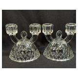 (K) Set of 2 Double Candlestick Holder in the