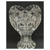 (K) Antique Heart Shaped Xï¿½s & Oï¿½s Etched Lead