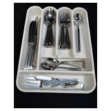 (K) Drawer Organizer With Several Pieces Of Reed