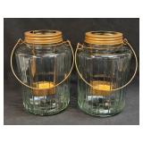 (K) Set of 2 7.5ï¿½Ashland Tealight Lanterns