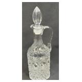 (K) EAPG Diamond And Hobstar Cruet