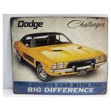 (I) 1 x 15ï¿½ Metal Sign Dodge Challenger Sign