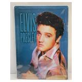(I) 12ï¿½ x 17ï¿½ Metal Elvis Presley Sign