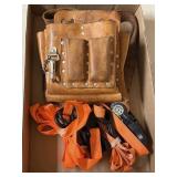 (D) Assorted Lot As Pictured Including Tool Belt