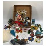 (J) Several Vintage Christmas Ornaments Including