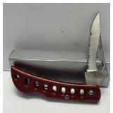 (J) Small Lock Blade Knife Approx 6ï¿½ Opened