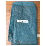 (H) 8ï¿½ X 12ï¿½ Green Tarp