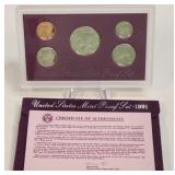 (I) United States Proof Set 1991