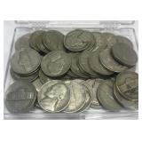 One Roll of Pre-1941 Jefferson Nickels
