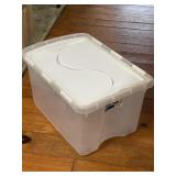 (FL)  48 Quart Sterilite Tote with Lid as Pictured