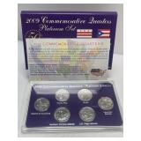 2009 Commemorative Quarters Platinum Edition,