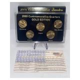 2008 Commemorative Quarters ï¿½Gold Editionï¿½