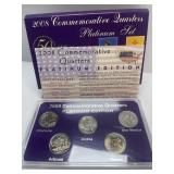 2008 Commemorative Quarters Platinum Set,