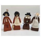 (K) Detraï¿½s Designs No Face Pilgrim and Indian