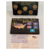 (I) 2006 Commemorative Quarters Gold Edition