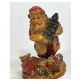 (K) Vintage Santa Claus Figurine With Christmas